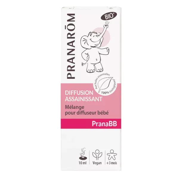 Pranarom PranaBb Mélange Pour Diffusion Assainissant Bio 10ml