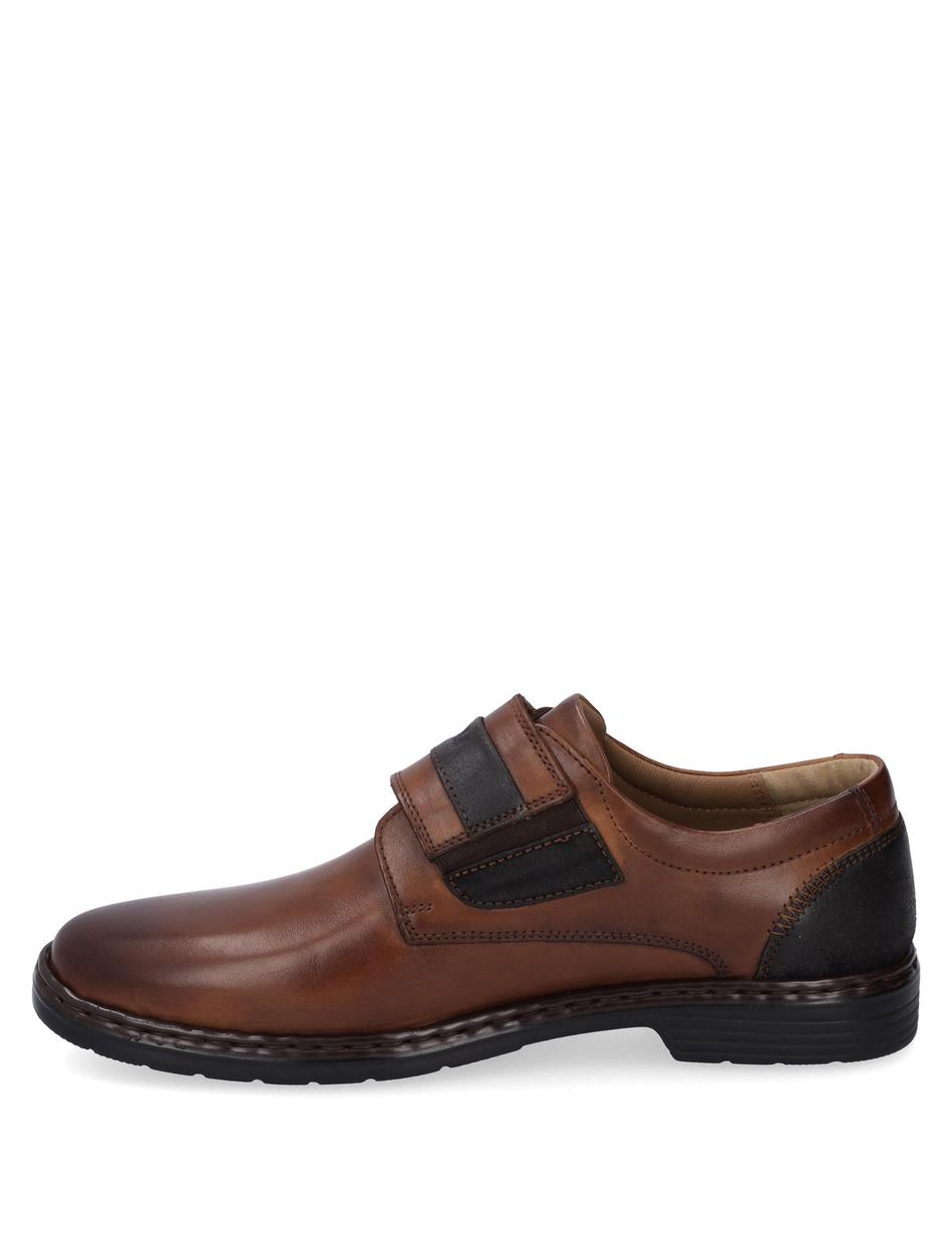Slipper Alastair 02, cognac-kombi