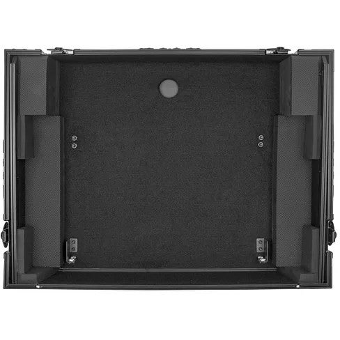 Odyssey FZGSPRIME2BL flightcase voor Denon Prime 2 met laptopplateau Black Label