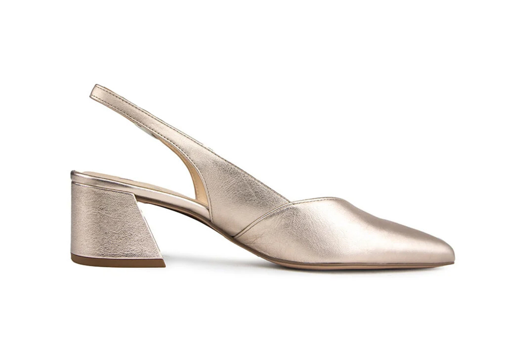 Hogl Slingback Pump Lightbronze Cosymetal