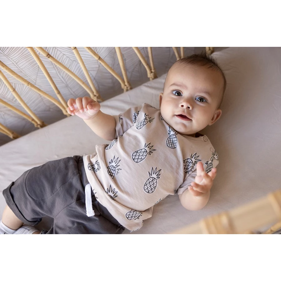 Feetje T-Shirt Hi Hello Aloha Sand Melange
