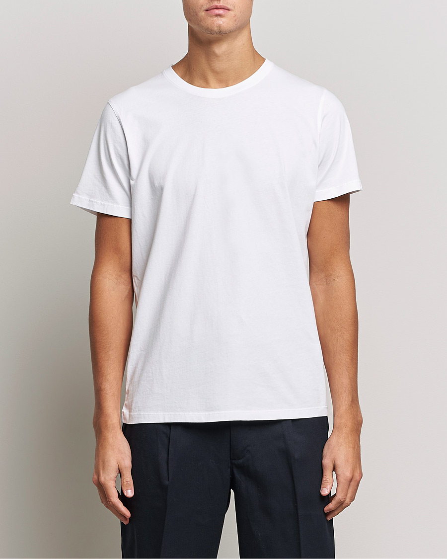 NN07 Pima Crew Neck Tee White