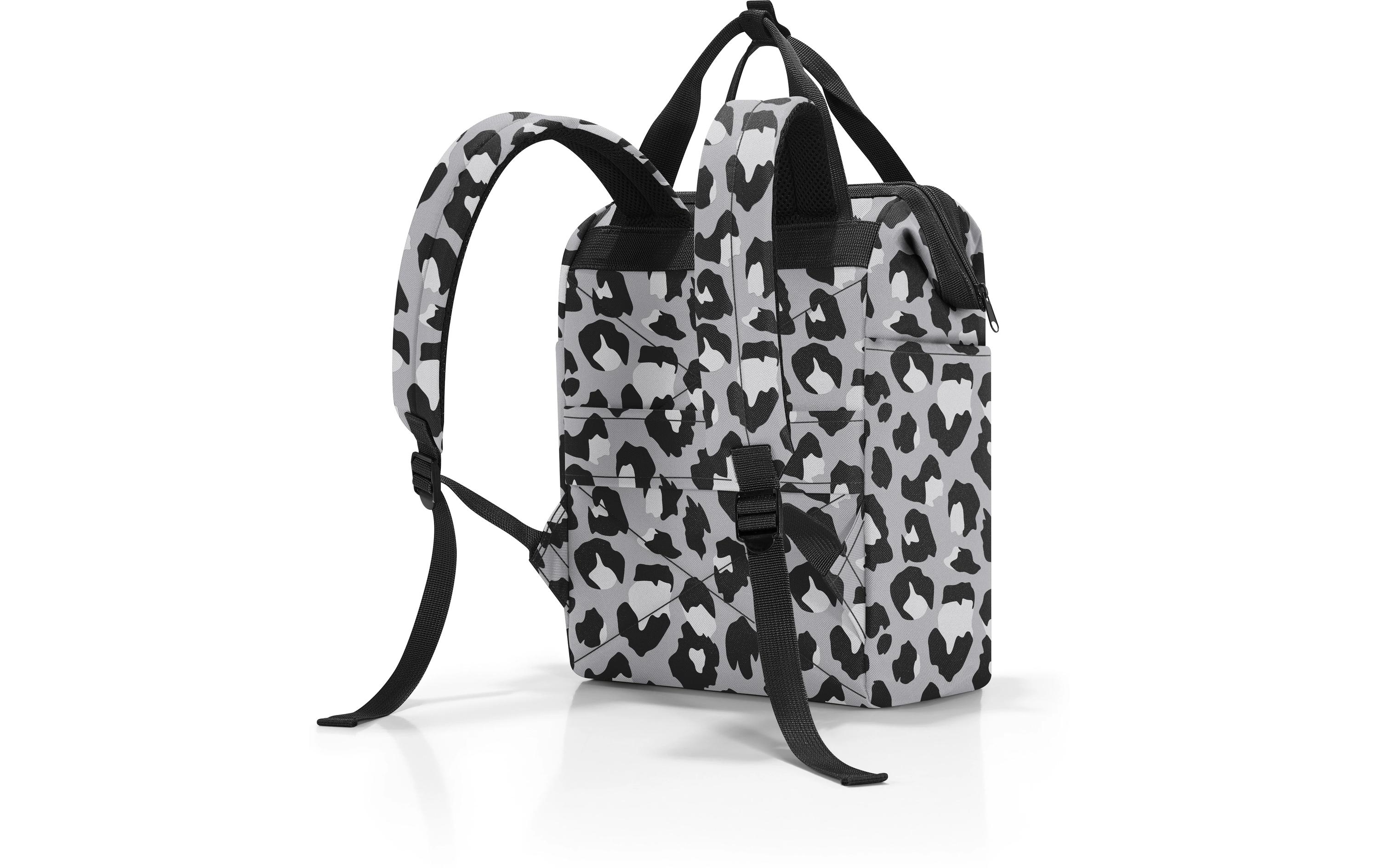 Rucksack Allrounder R Leo NeroKombination aus Rucksack und Tragetasche