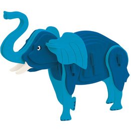 KiDS Puzzle 3D 'Eléphant', 27 pièces