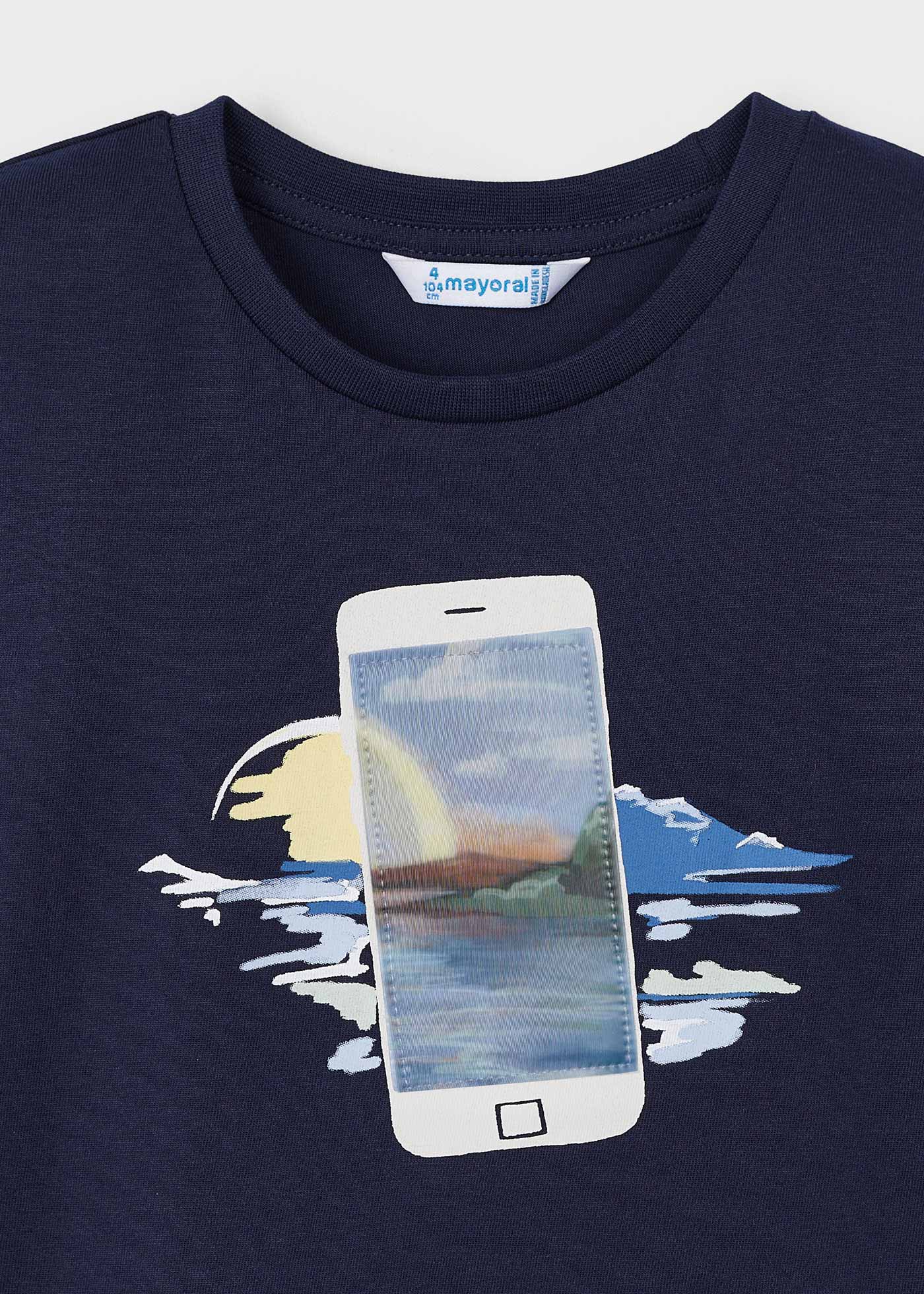 Camiseta lenticular Better Cotton para meninos