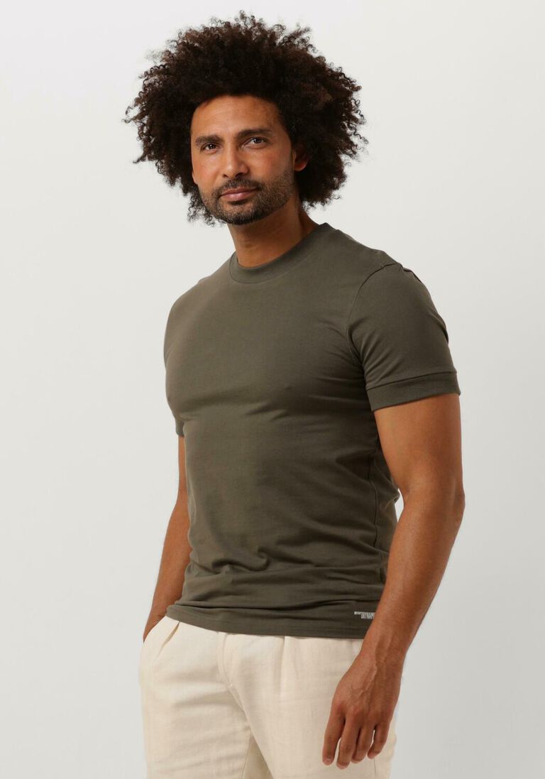 DRYKORN olijf drykorn t-shirt anton 520062