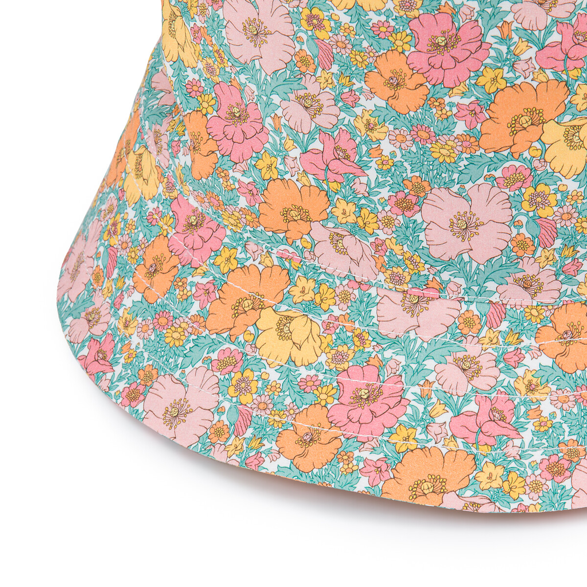 COLEÇÃO LA REDOUTE<br>Chapéu bucket em tecido Liberty Fabrics