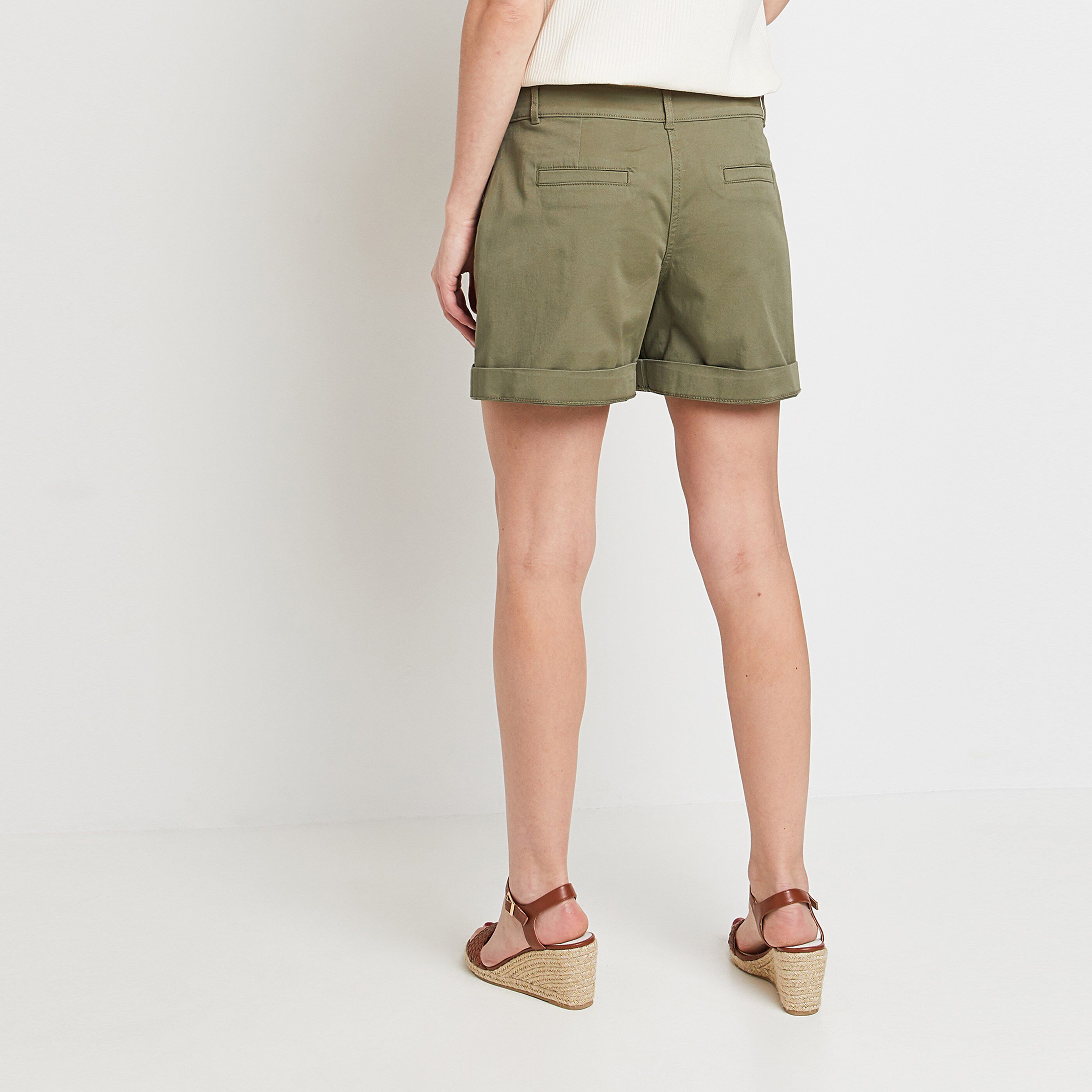 Short femme - KAKI