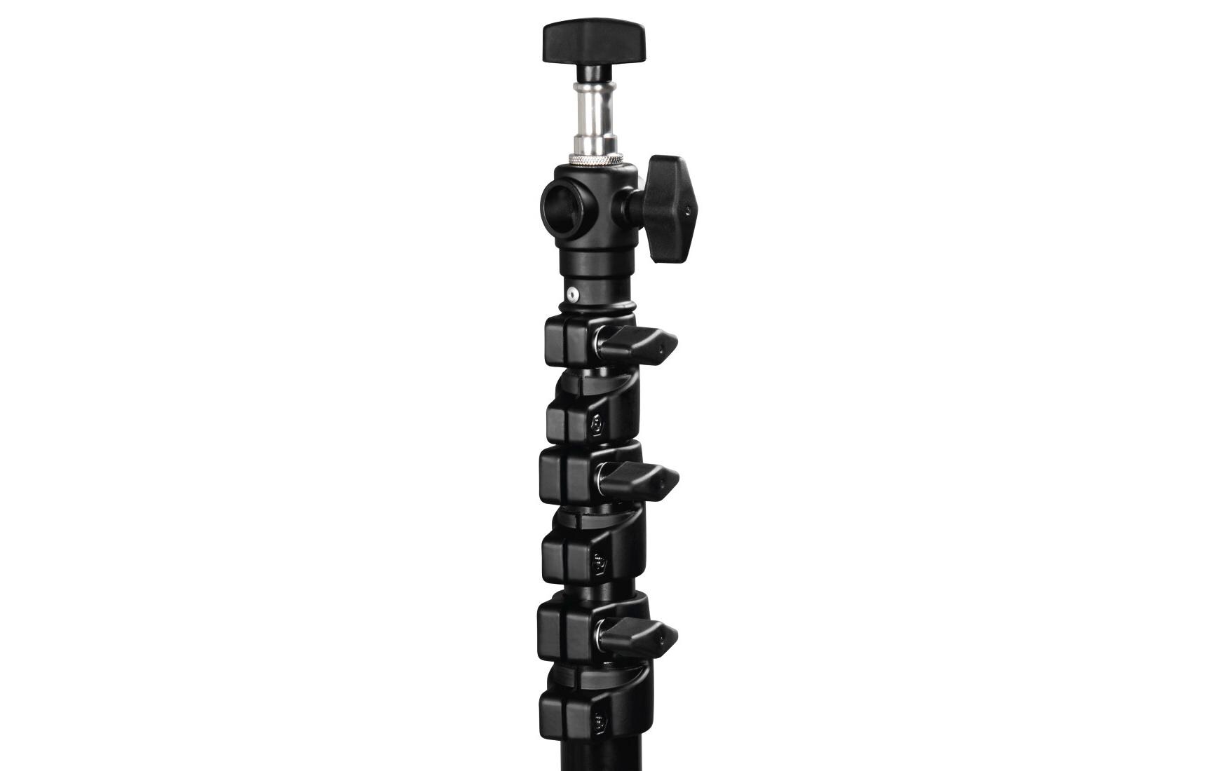 Hintergrundsystem für Studio und unterwegs, 158-295 cm<br>Foto-Hintergrundsystem für Studio und unterwegs, 158-295 cm, ausziehbar