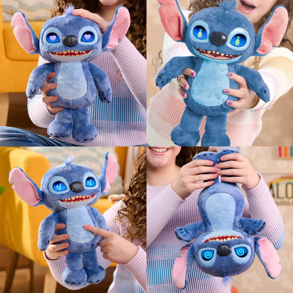 Køb Disney Stitch Movie Emotive Eye Feature Plys 27 Cm