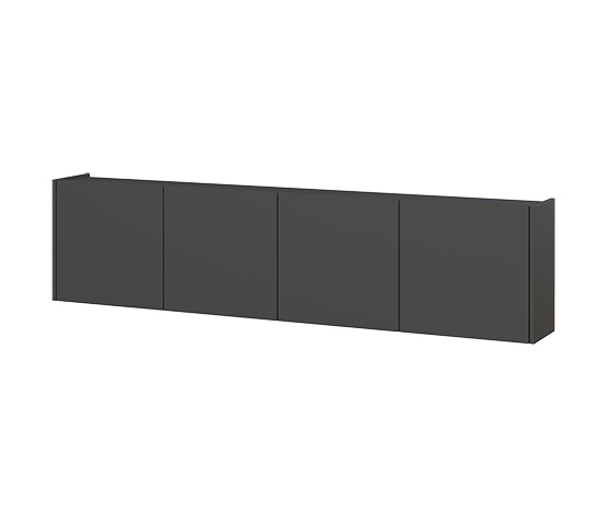 Mehrzweckschrank »Piana«, 4 Türen, graphit