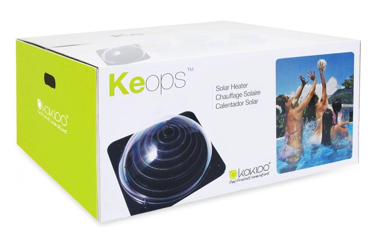 Keops zonnecollector voor 10.000 liter water