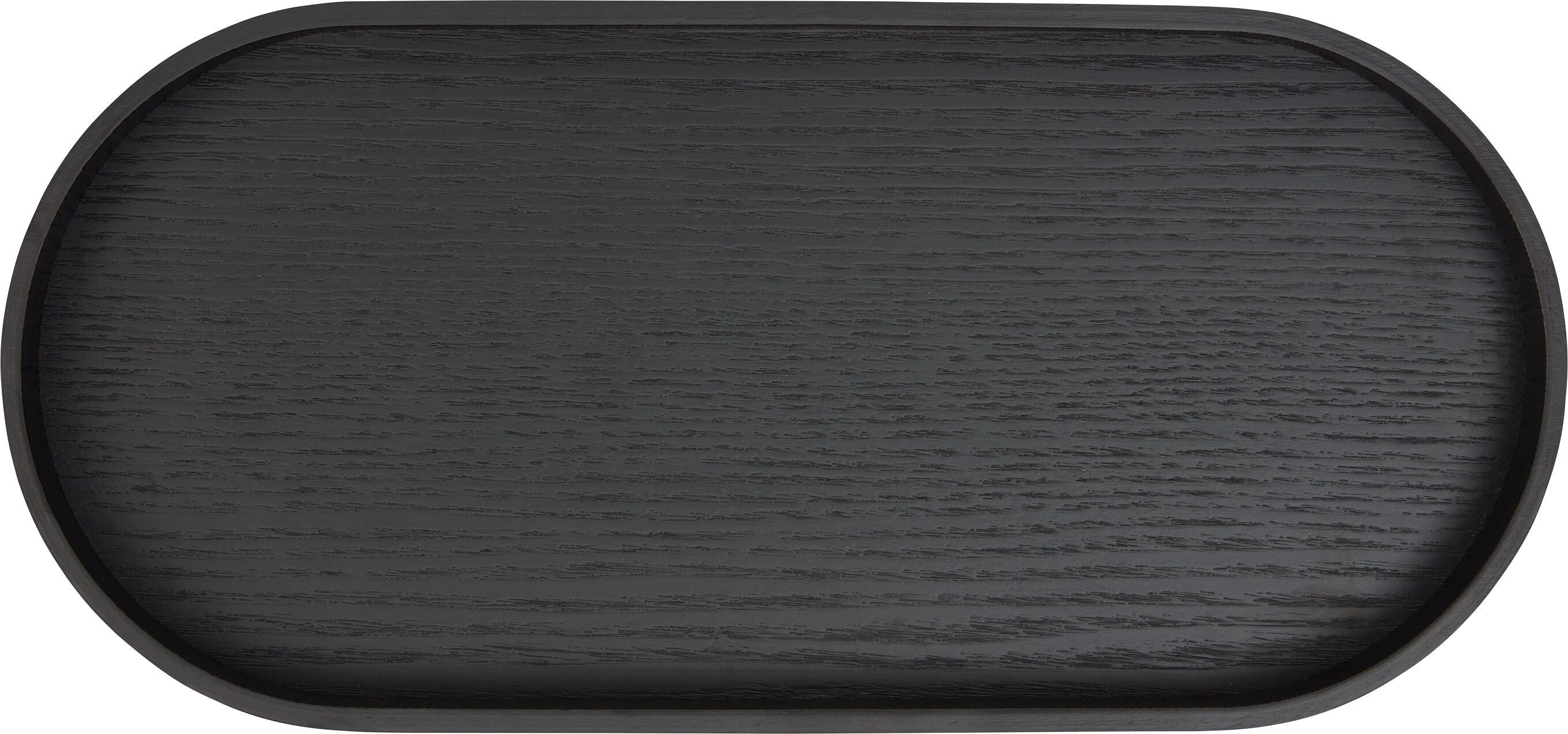 ELEO Deko Platte - Schwarz / B: 35.5 cm x T: 16.5 cm x H: 2.5 cm