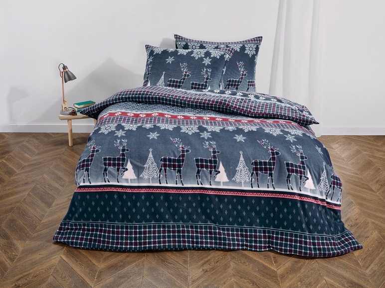 Fleece dekbedovertrek 240 x 220