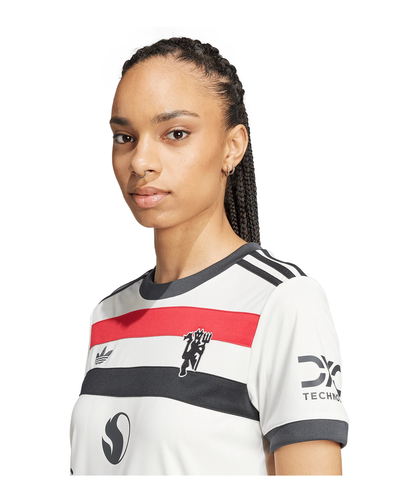 adidas Originals Manchester United Trikot 3rd 2024/2025 Damen Weiss