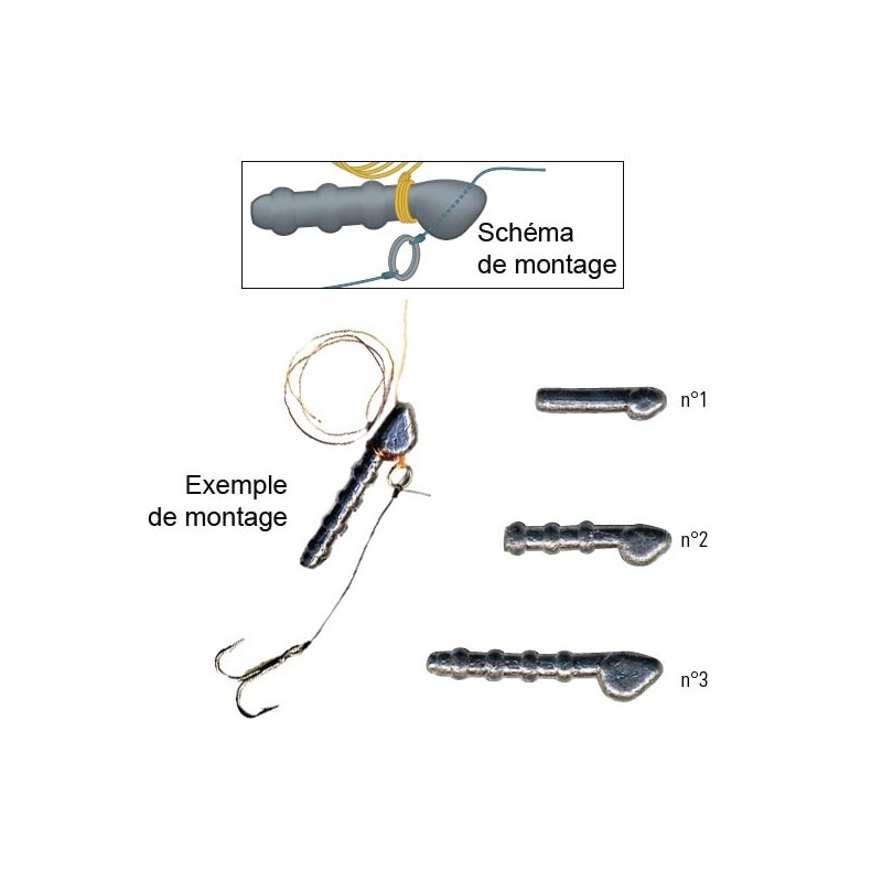 Monture Barrette Vairon Technipêche Luxe