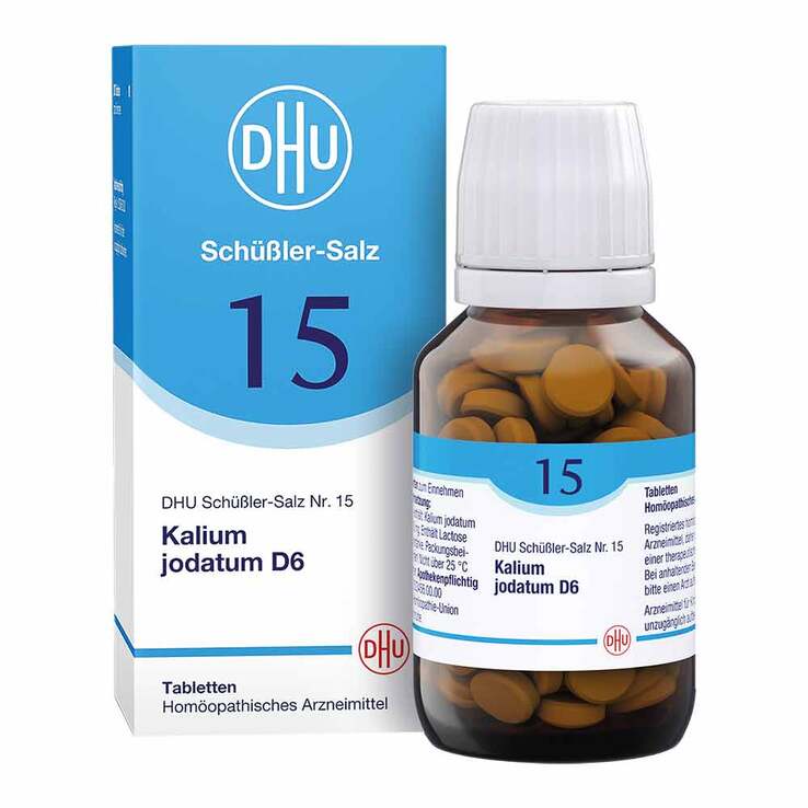 DHU Schüßler-Salz Nr. 15 Kalium jodatum D6 Tabletten, 200 St