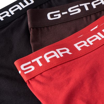 Boxer homme Classic Trunk Clr 3 Pack G-STAR