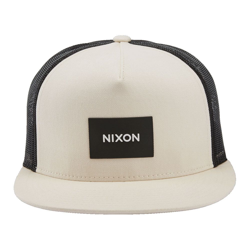 Nixon TEAM - Casquette cream/black