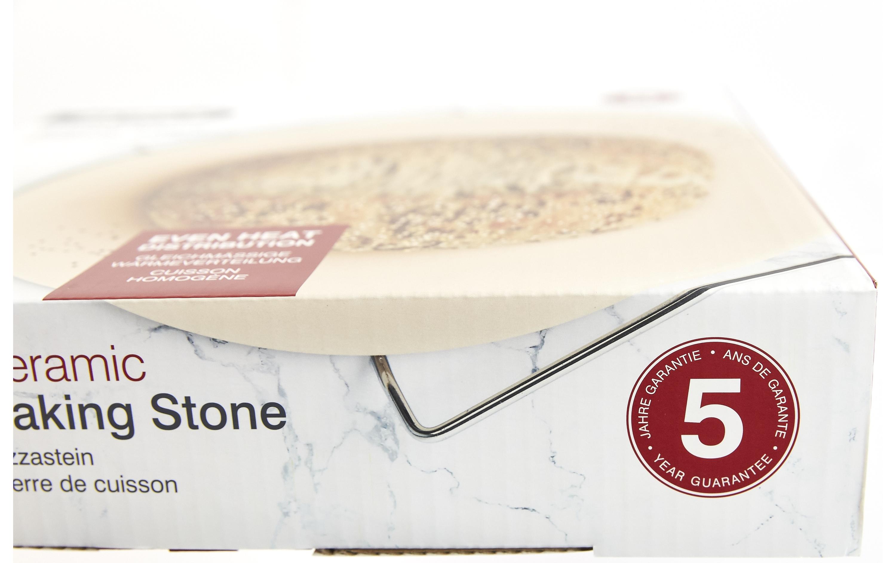 Backstein RundBackstein zum Backen einer Pizza