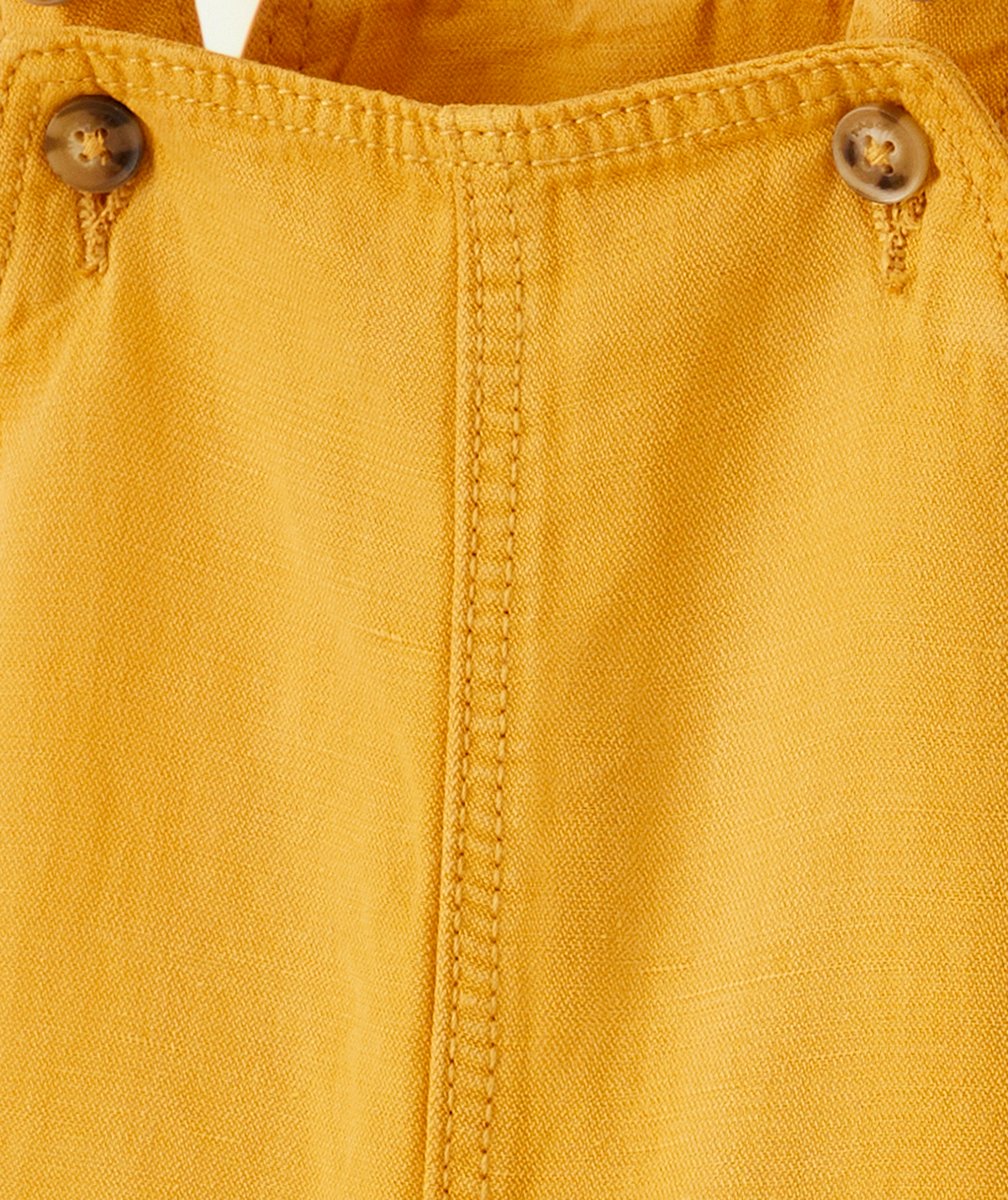 SALOPETTE FLUIDE BÉBÉ GARÇON JAUNE