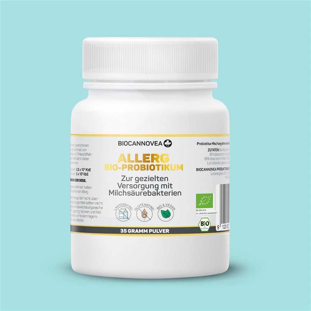 BIOCANNOVEA Bio-Probiotikum Plv Allerg Ds 35 g