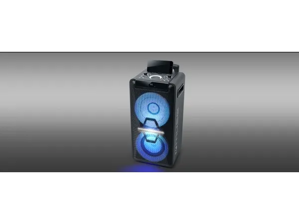 Muse M-1920 DJ - Højttaler - til PA-system - trådløs - NFC, Bluetooth - 2-vejs