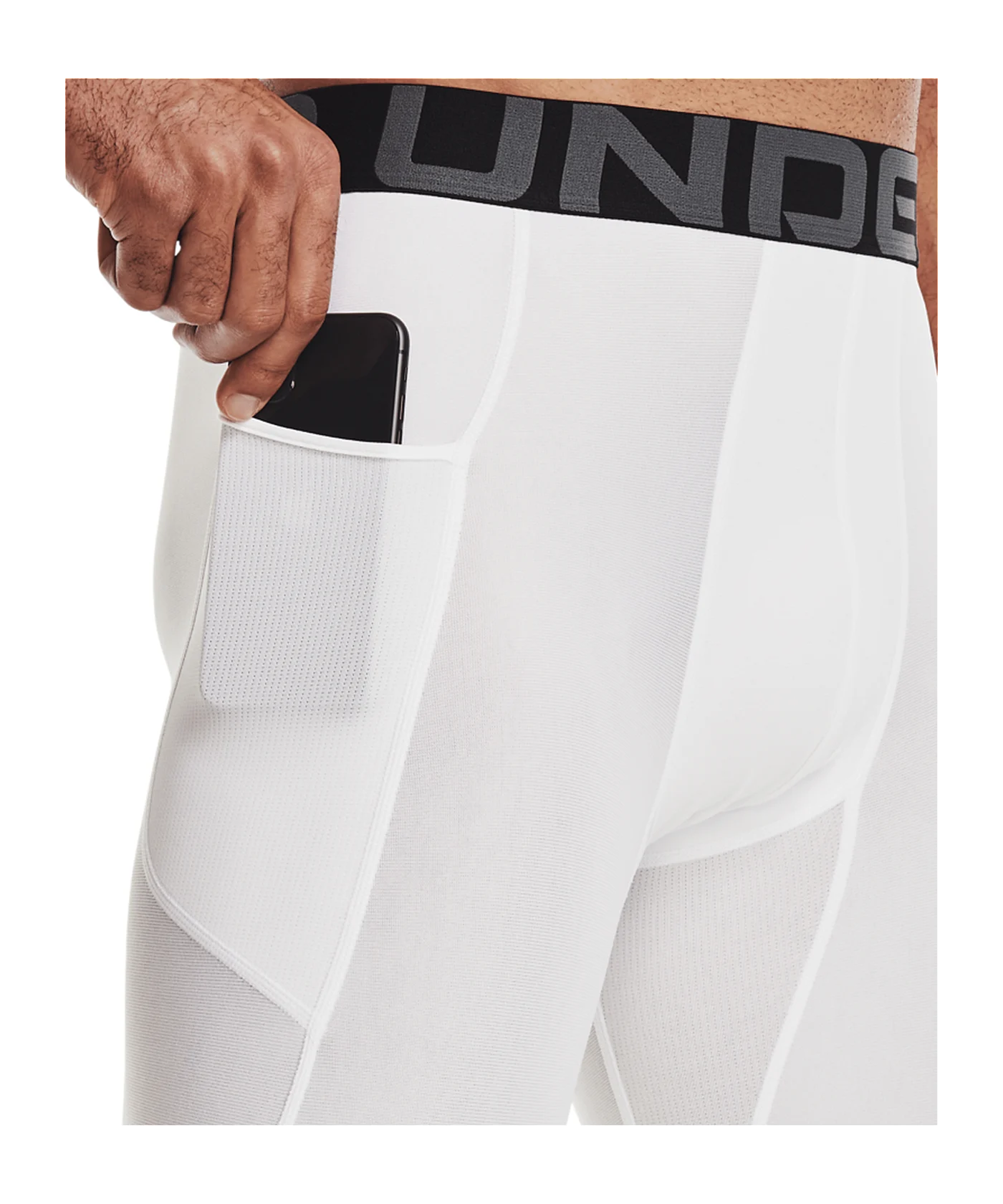 Under Armour HG 3/4 Tight Weiss F100
