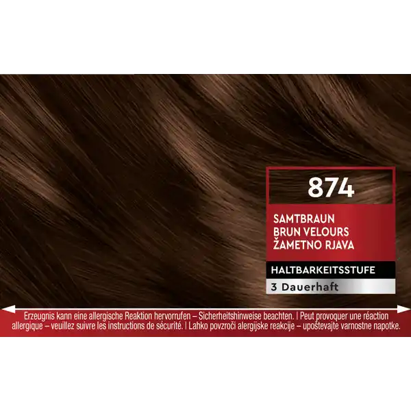 Intensiv-Color-Creme 874 Samtbraun