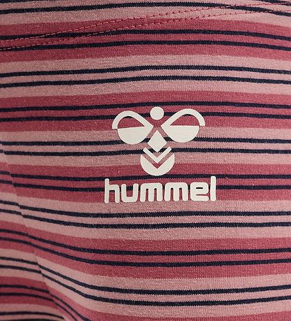 Hummel Leggings - HmlUnited Tights - Gestreift - Woodrose
