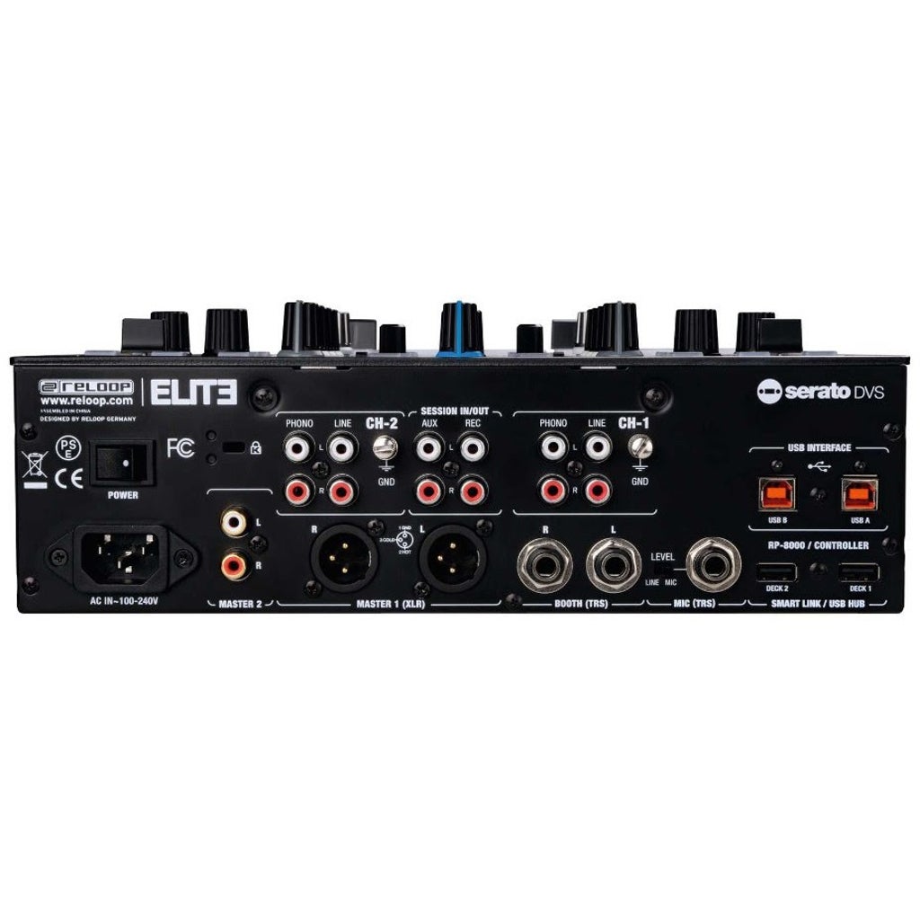 Reloop ELITE DVS DJ mixer voor Serato