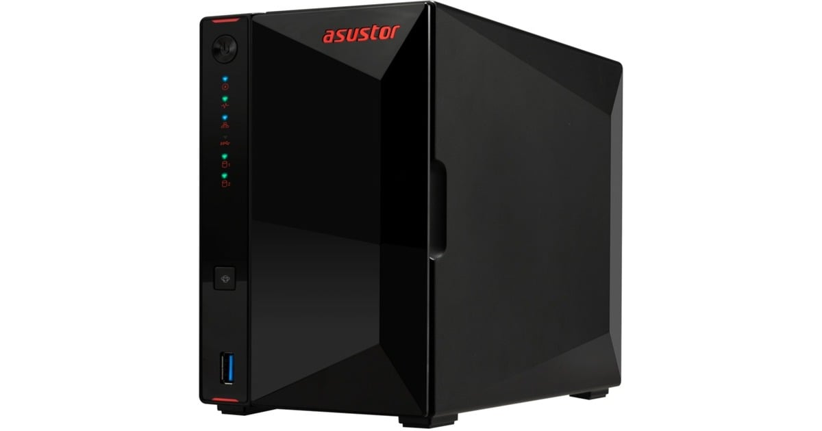 AsustorNimbustor 2 AS5402T nas  (Zwart, LAN, USB, HDMI)