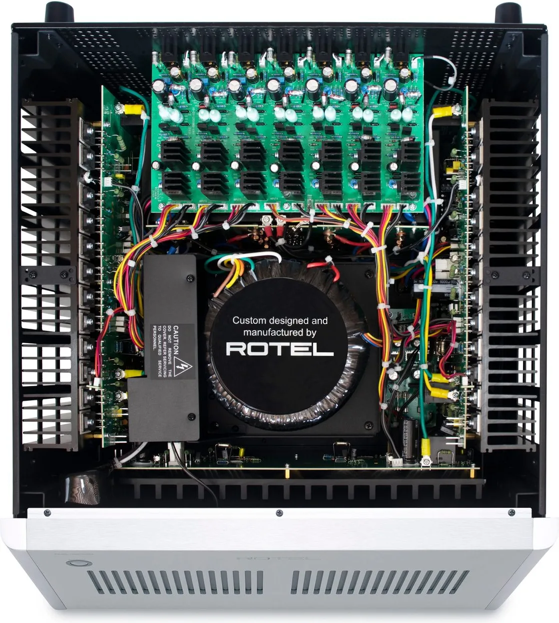 Rotel RMB-1587 MKII Silver Amplis de puissance