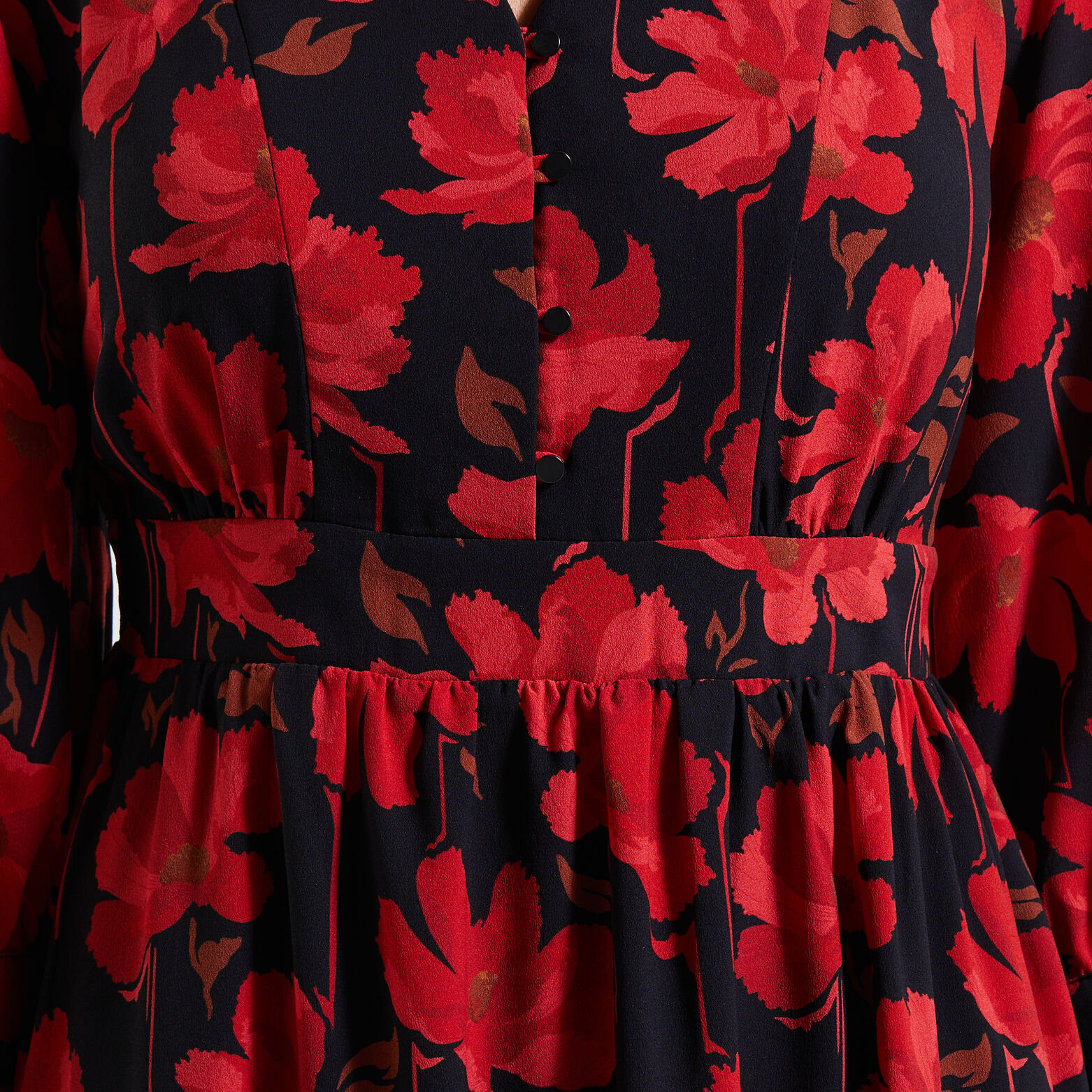 Robe mi-longue femme