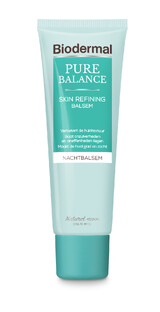 Biodermal Pure Balance Huidverfijnende Nacht Balsem -  Skin Refining Nachtbalsem met Hyaluronzuur 50ML