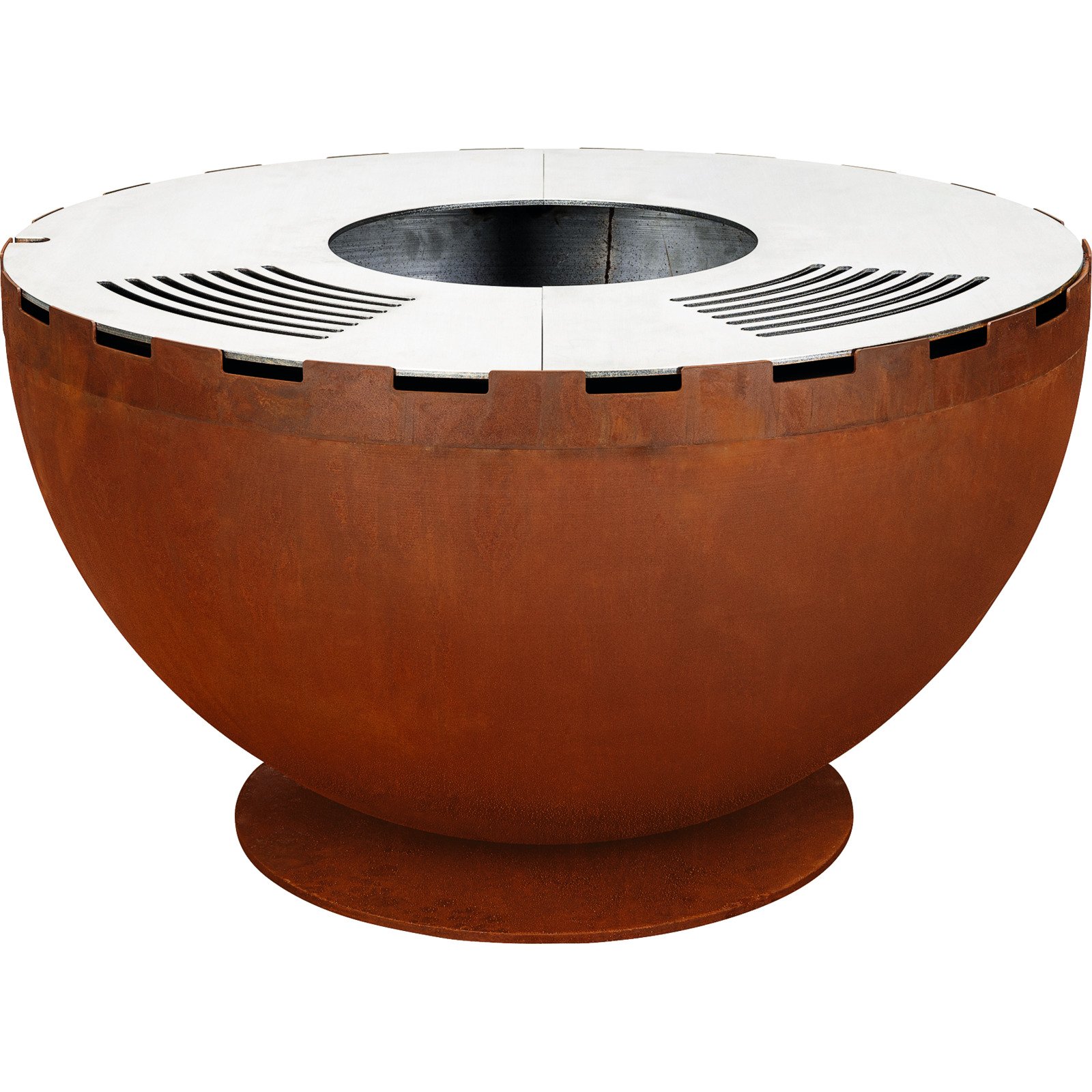 Nouvel Firebowl 80 gerostet 80 cm