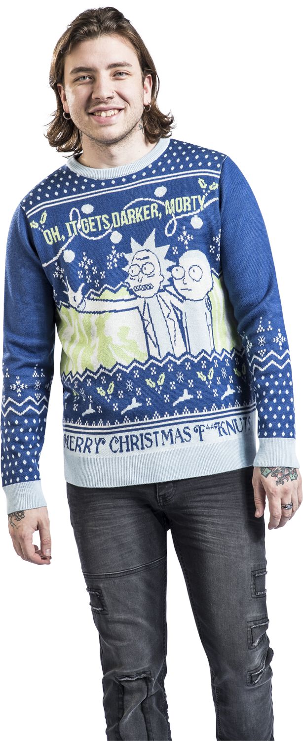 Space | Rick & Morty Pull de Noël