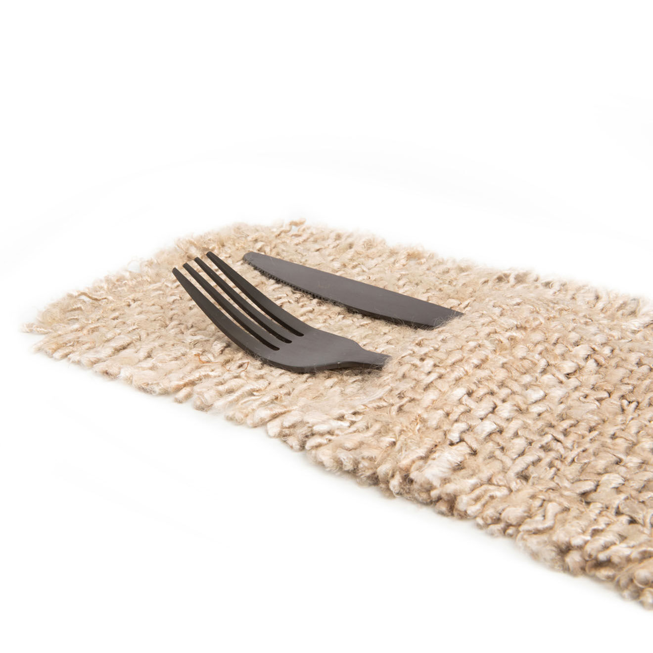 Bazar Bizar 4 Porte-couverts Oh My Gee beige - 13x25 cm