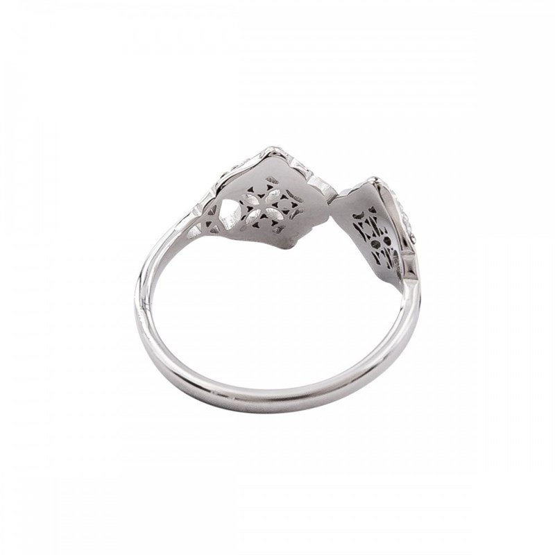 Bague pour Femme Acier Ornée avec Zirconium