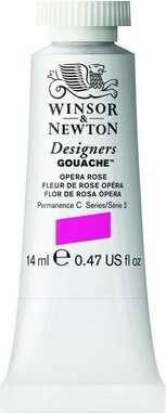 Winsor & Newton - Designers Gouache Maling - Opera Rose 14 ML