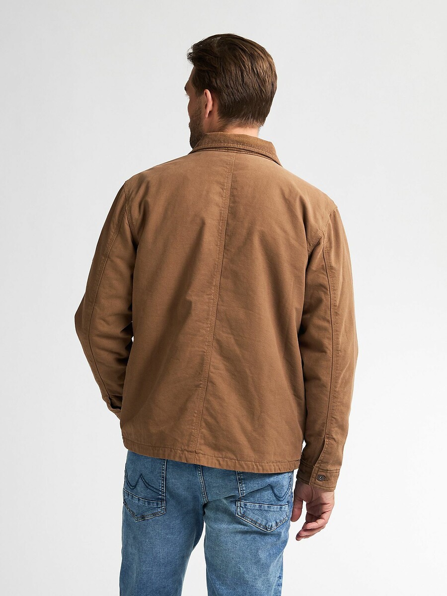 INDÚSTRIAS PETROLÍFERAS<br>Jaqueta com gola de camisa