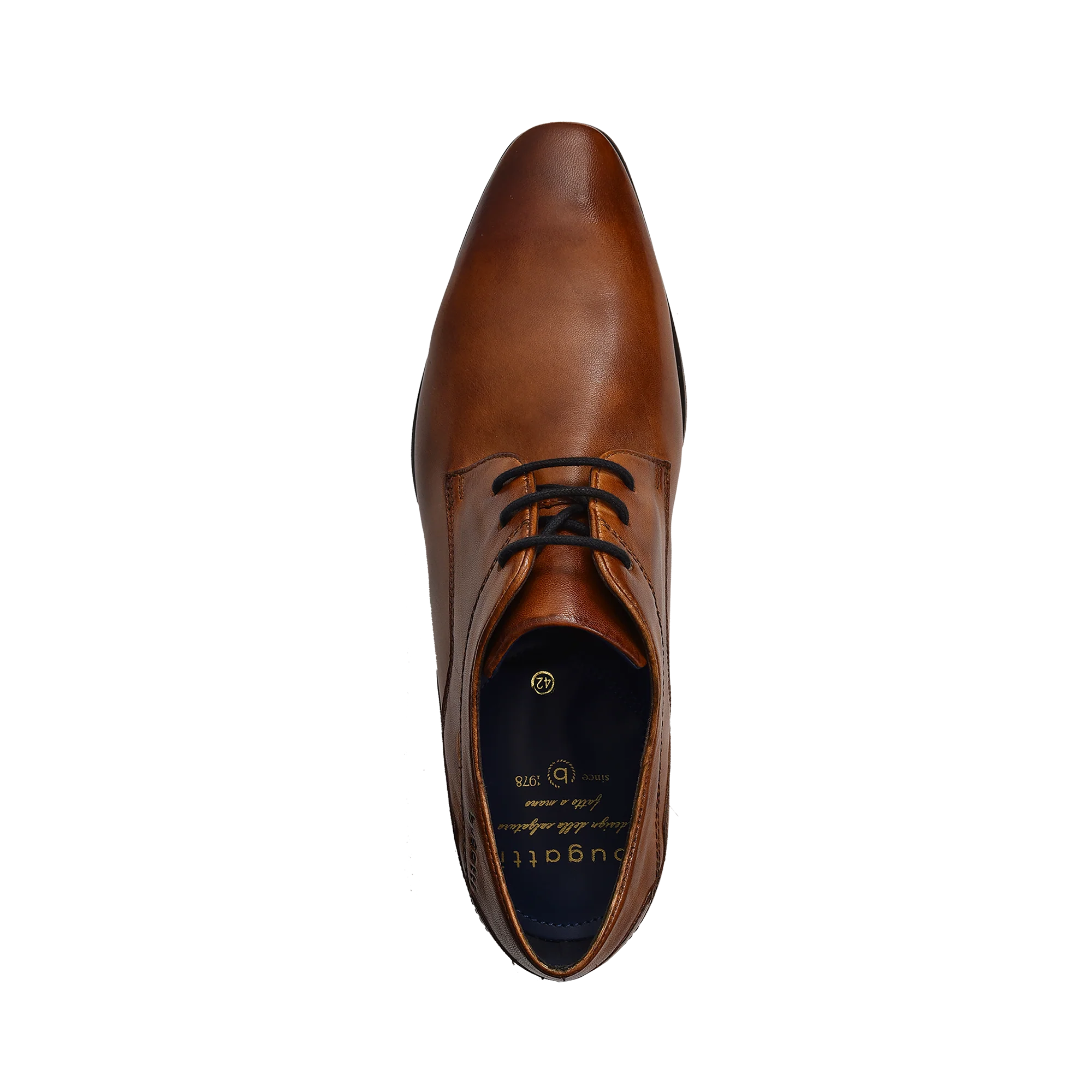 Business Schnürer cognac