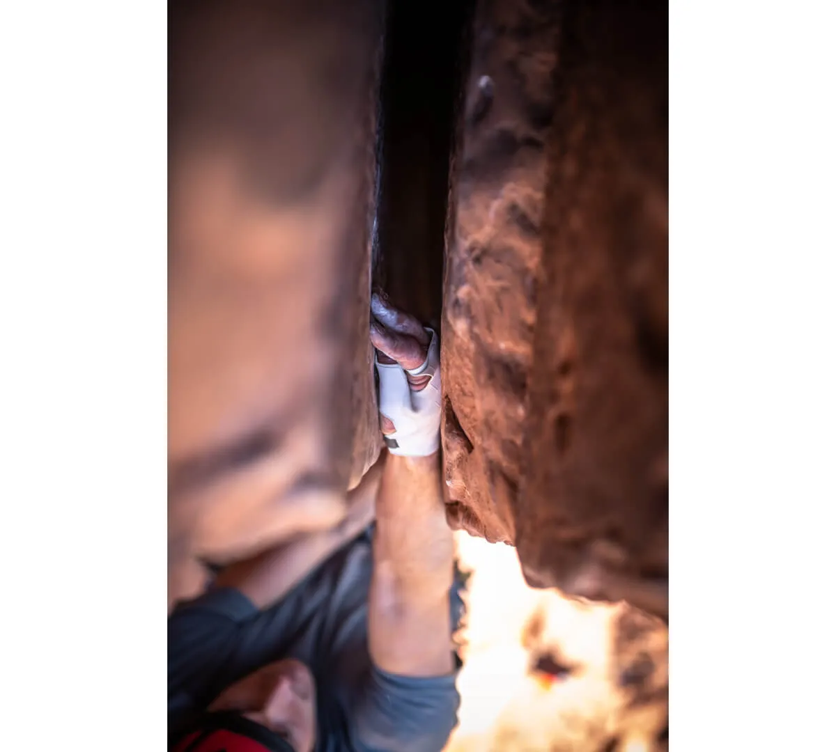 Black Diamond Crack Gloves White