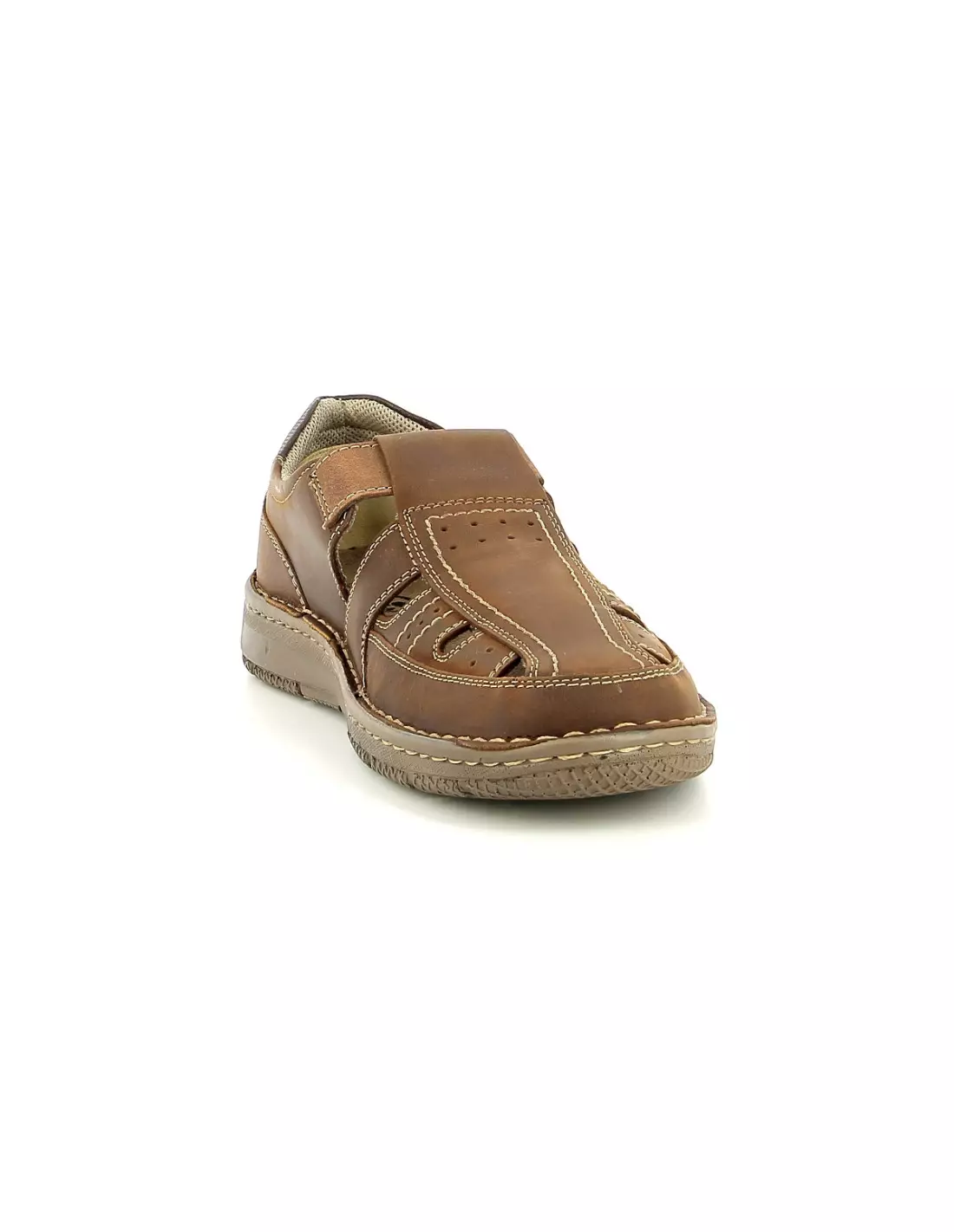 LEEWARD 58536 - Sandales, mules & nu-pieds Redbrown