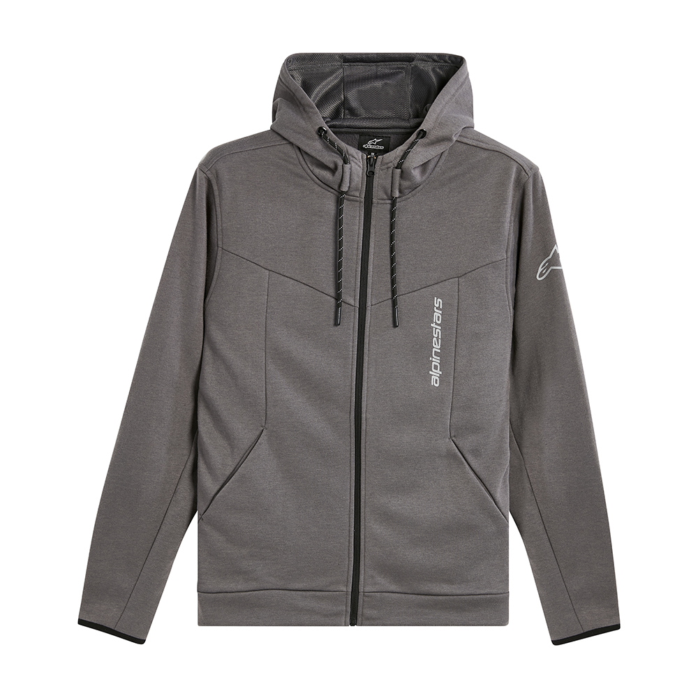 Alpinestars - Sweat zippé à capuche Era Gris