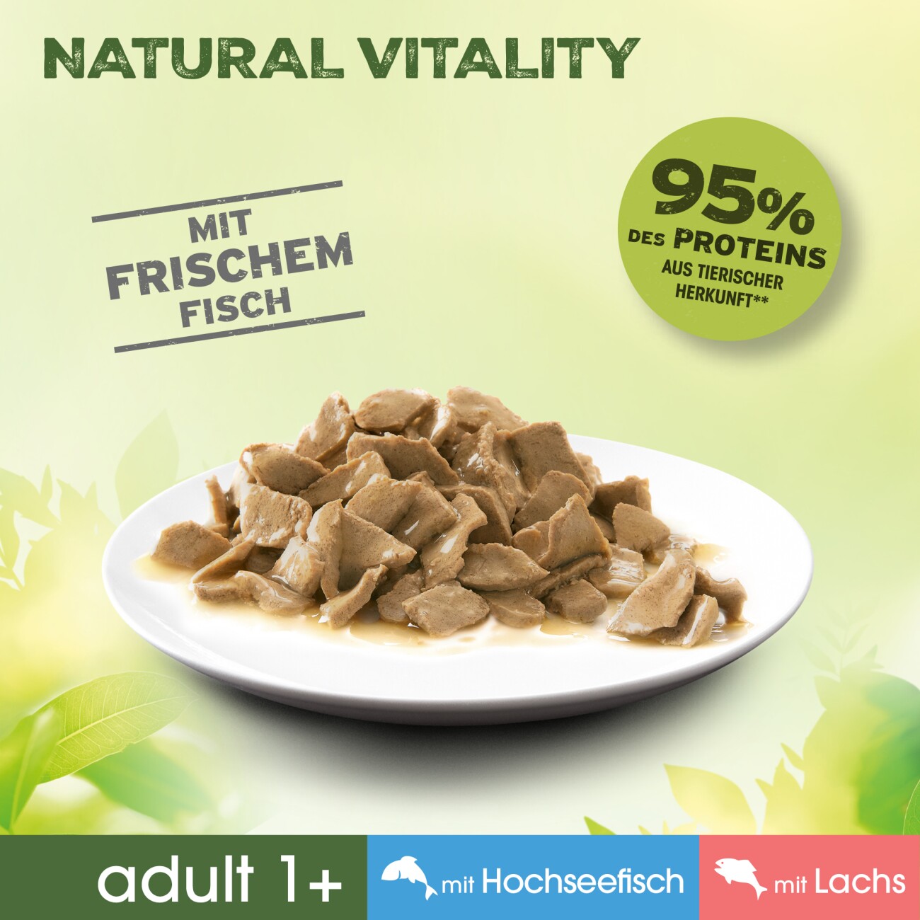 PERFECT FIT Natural Vitality 6x6x50g Hochseefisch und Lachs