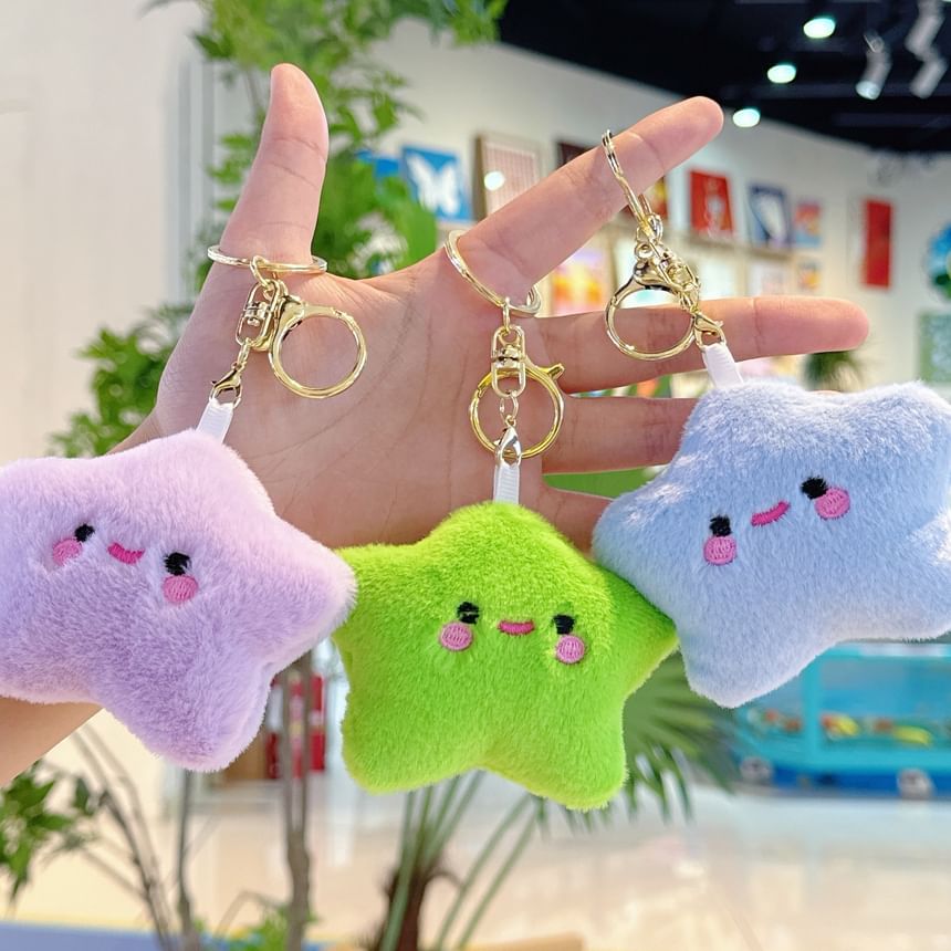 Bohod - Star Plush Bag Charm sleutelhanger / sleutelhanger