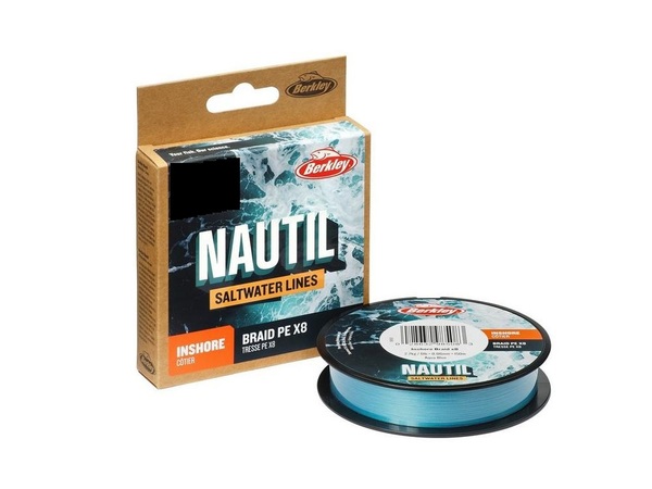 Tresse Berkley Nautil Inshore x8 Aqua Blue 300m