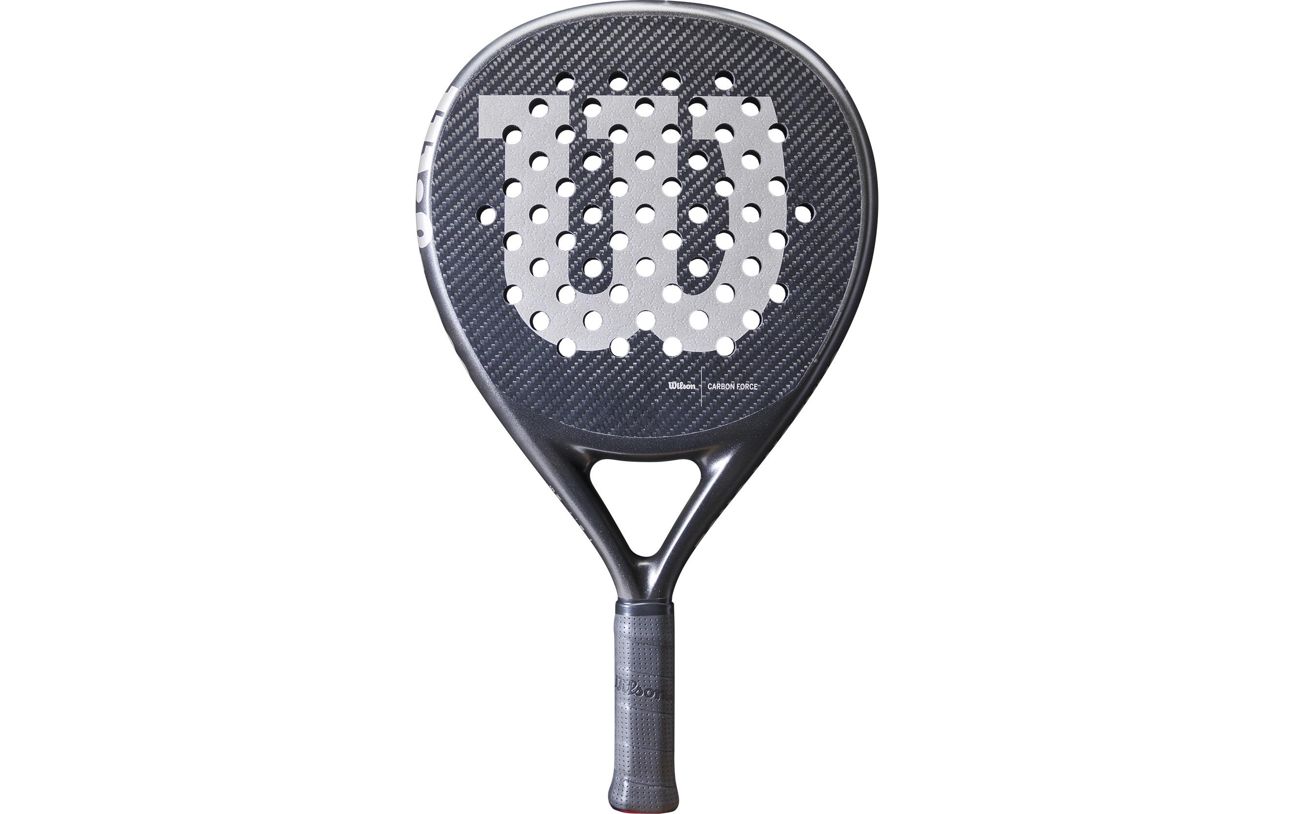 Padelracket Carbon Force LT Schwarz<br>Padelschläger mit Carbon Rahmen
