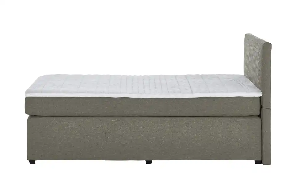 Boxspringbett Kety 140 cm Silbergrau